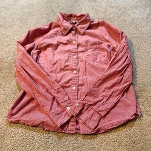 Old-navy Women's Pink and Red Shirt